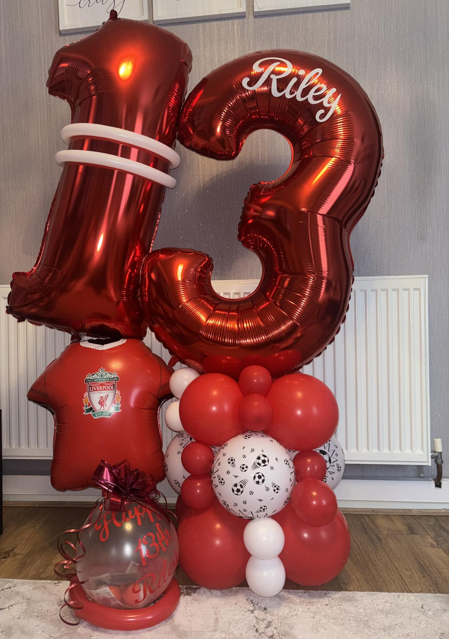 Football Number 13 Stack